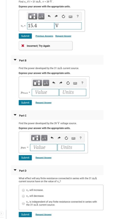 Solved Figure « 1 of 1 ) 80 Ω 50 Ω 2008 το ξ25 Ω Find if = | Chegg.com