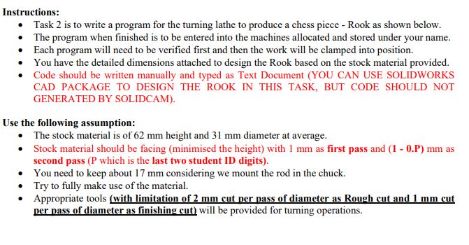Solved Instructions:Task 2 ﻿is to write a program for the | Chegg.com
