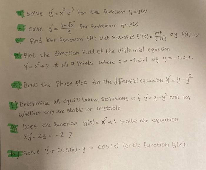 Solved Is there anyone who can help solve these? | Chegg.com