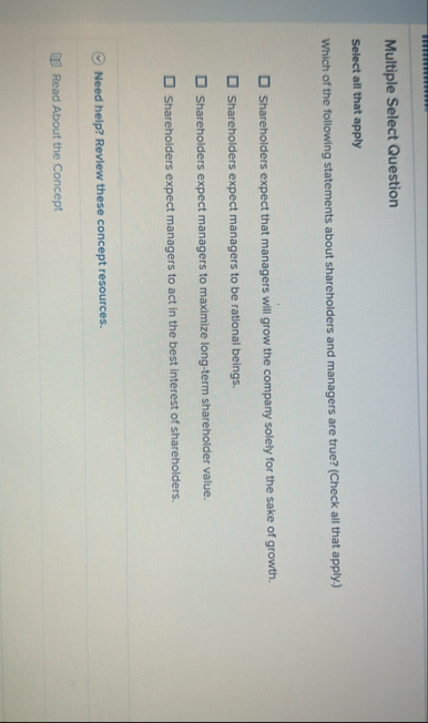 Solved Multiple Select QuestionSelect all that applyWhich of | Chegg.com