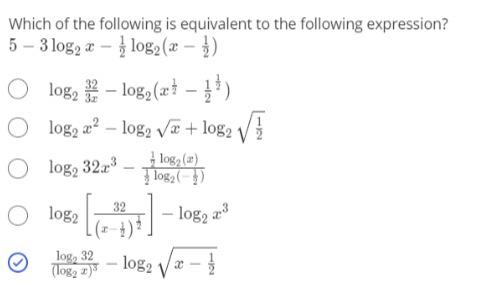 Which Of The Following Is Equivalent To The Following Chegg Com