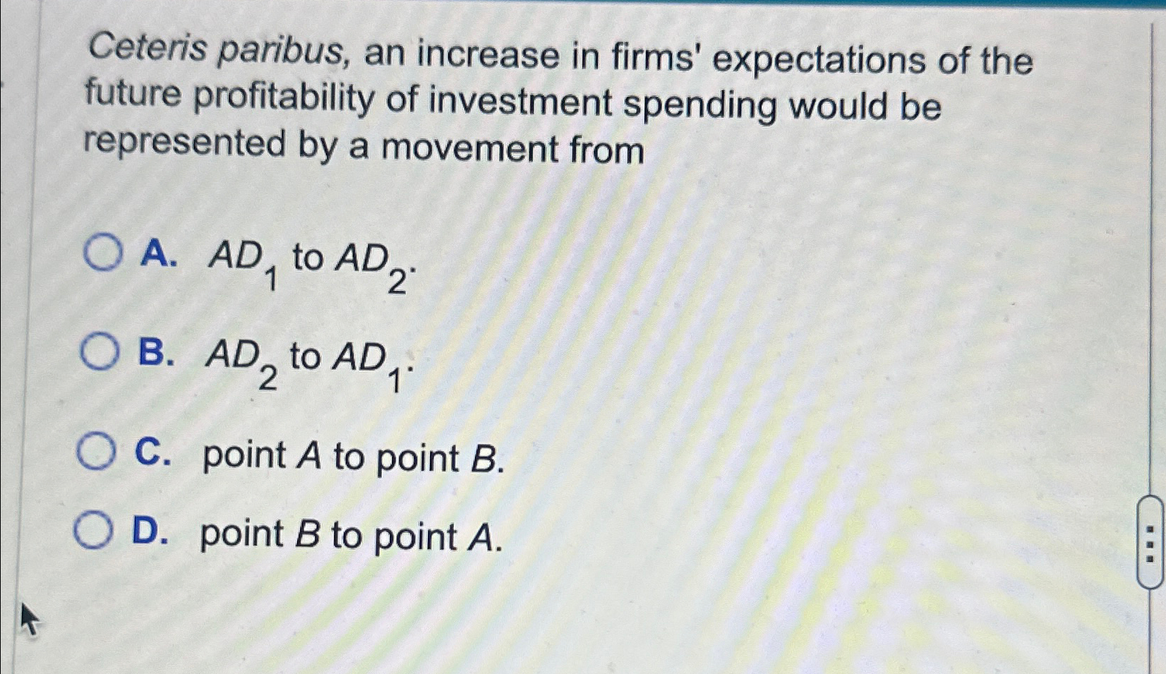 Ceteris Paribus Increase – Economics Chapter 2 Test Flashcards – AVXO