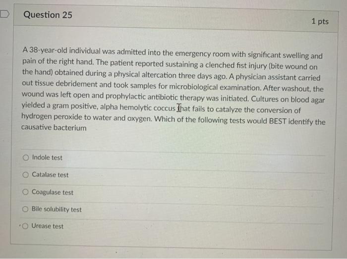 Solved A 47-year-old individual presents to the clinic | Chegg.com
