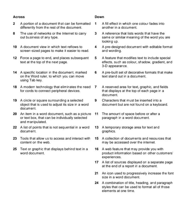 2-a-portion-of-a-document-that-can-be-formatted-1-a-chegg