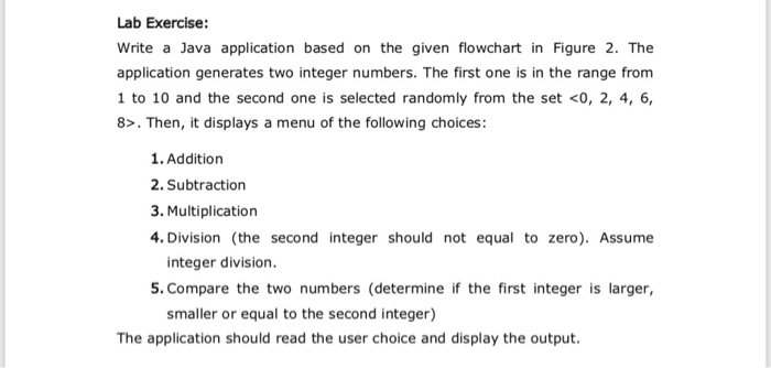 Solved Important notes: 1-by using java 2-by using switch i | Chegg.com