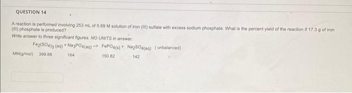 Solved QUESTION 13 Given the following Beer's Law equation: | Chegg.com