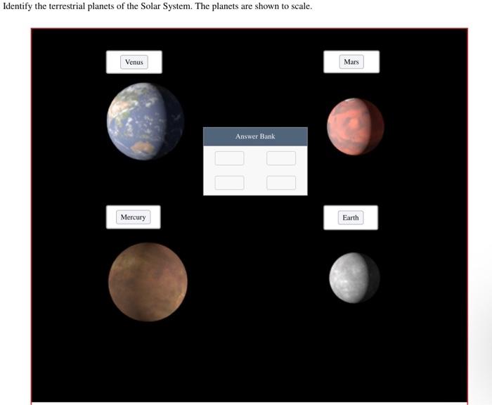 terrestrial planets solar system in order