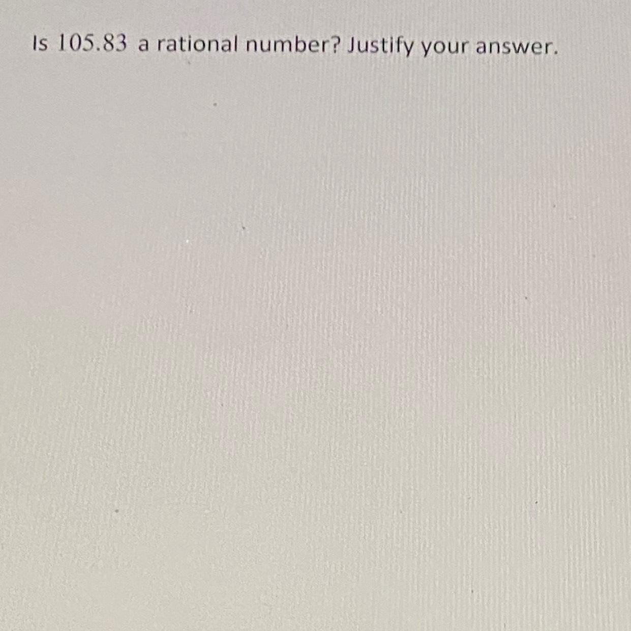 every rational number is a real number justify your answer