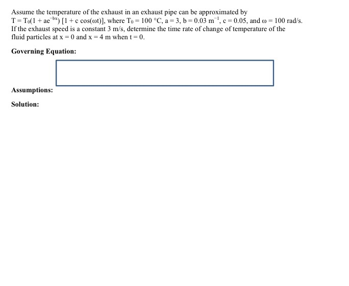 Solved Assume the temperature of the exhaust in an exhaust | Chegg.com