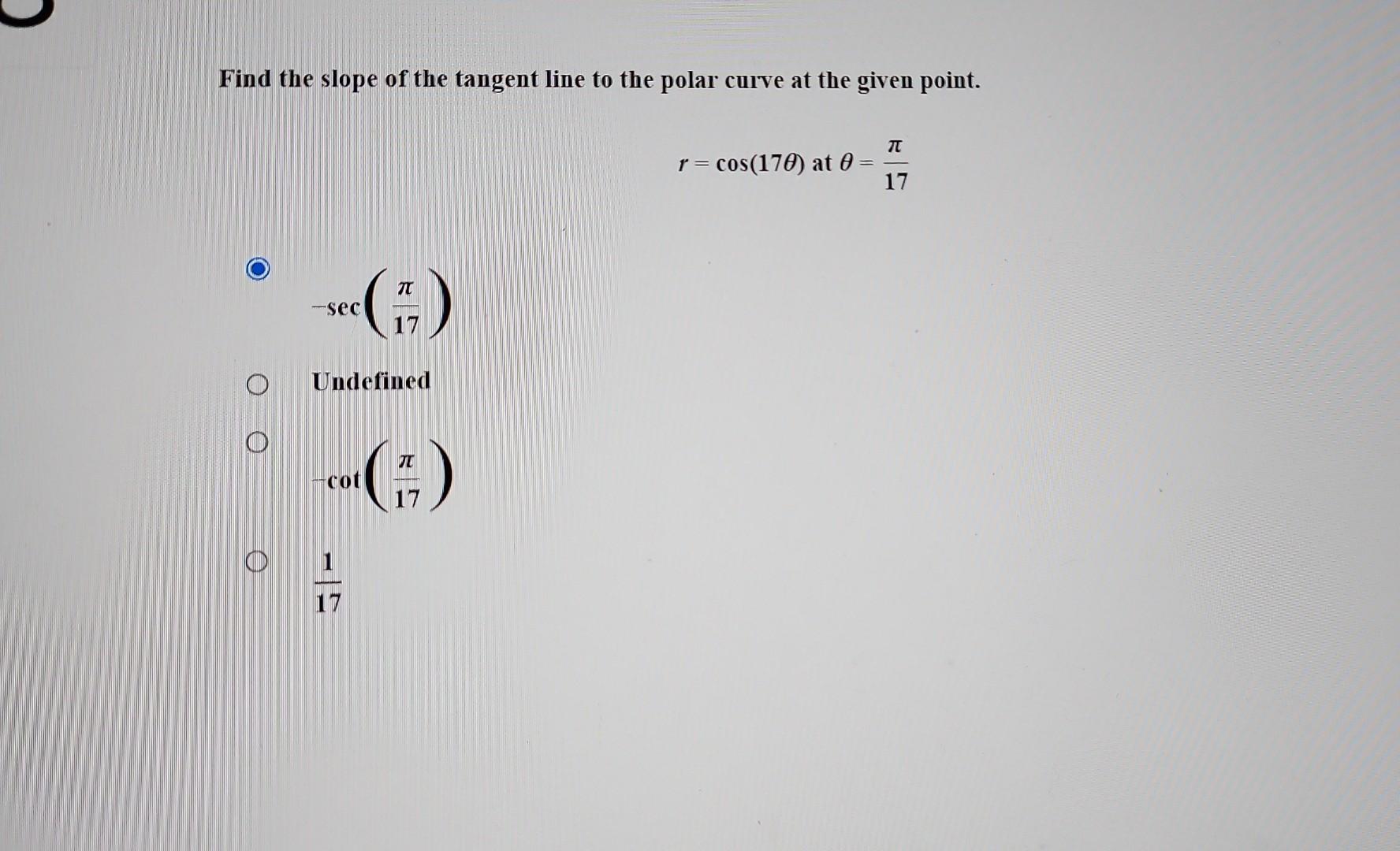 solved-find-the-slope-of-the-tangent-line-to-the-polar-curve-chegg