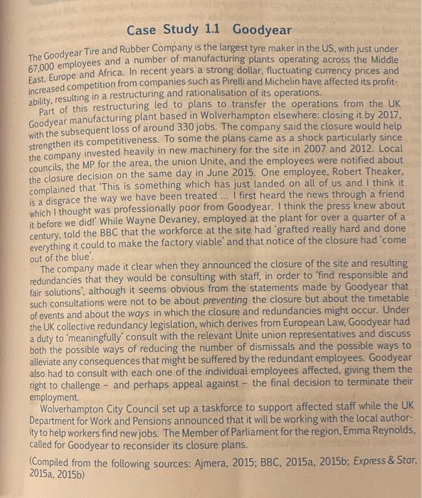 🎉 Goodyear tire and rubber company case analysis. Sumerel V Goodyear