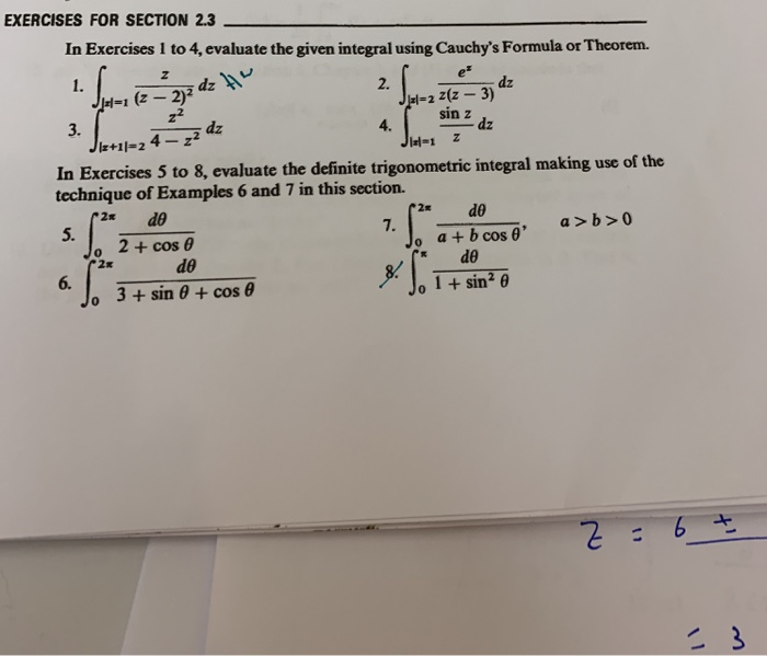 Solved EXERCISES FOR SECTION In Exercises To Chegg Com