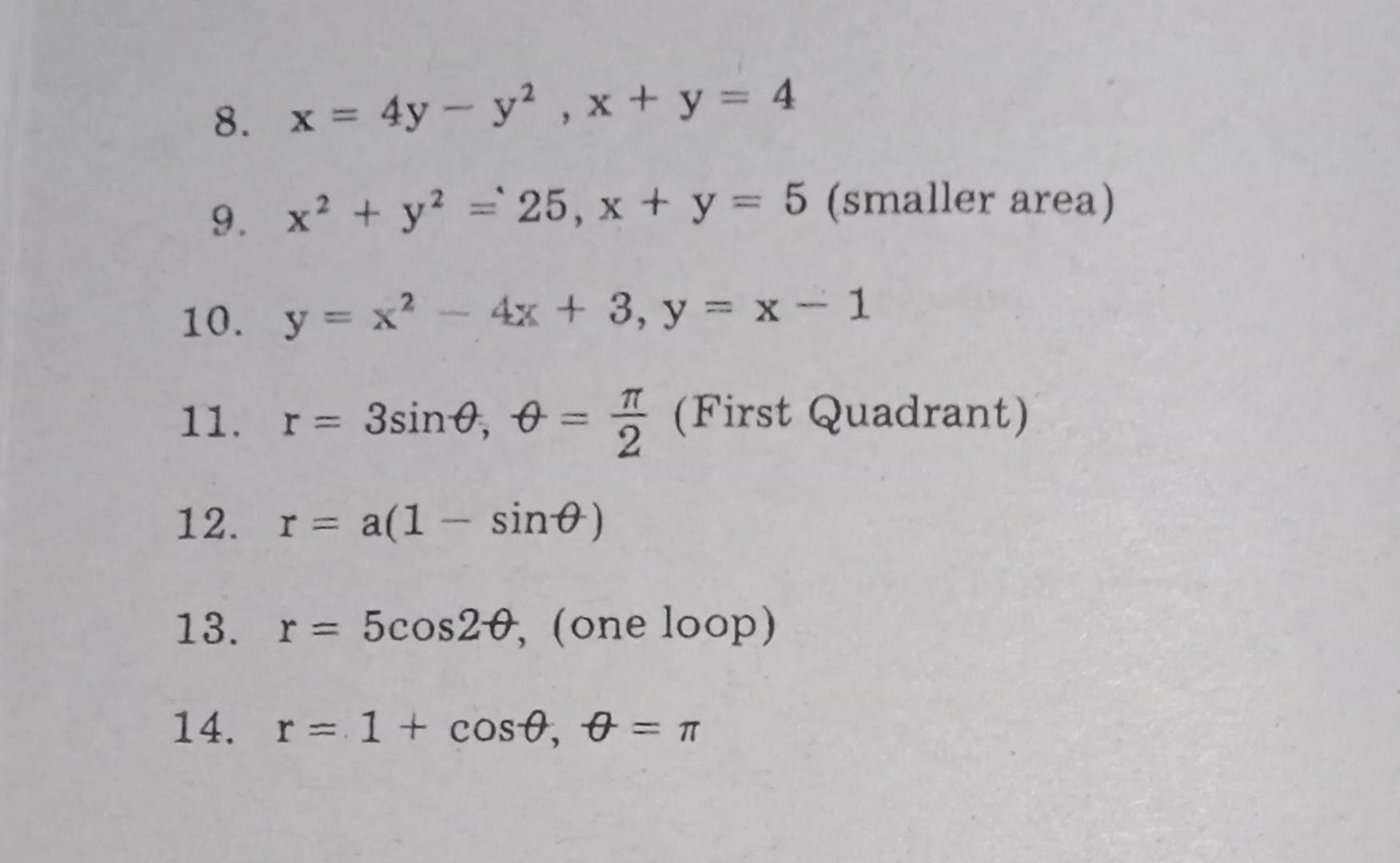 Solved Find the centroid of the area enclosed or bounded by | Chegg.com