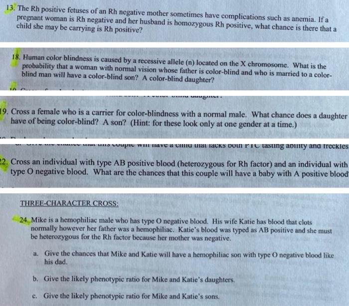 solved-13-the-rh-positive-fetuses-of-an-rh-negative-mother-chegg