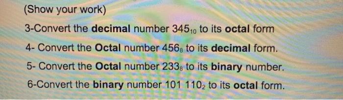 convert octal number 345 to decimal