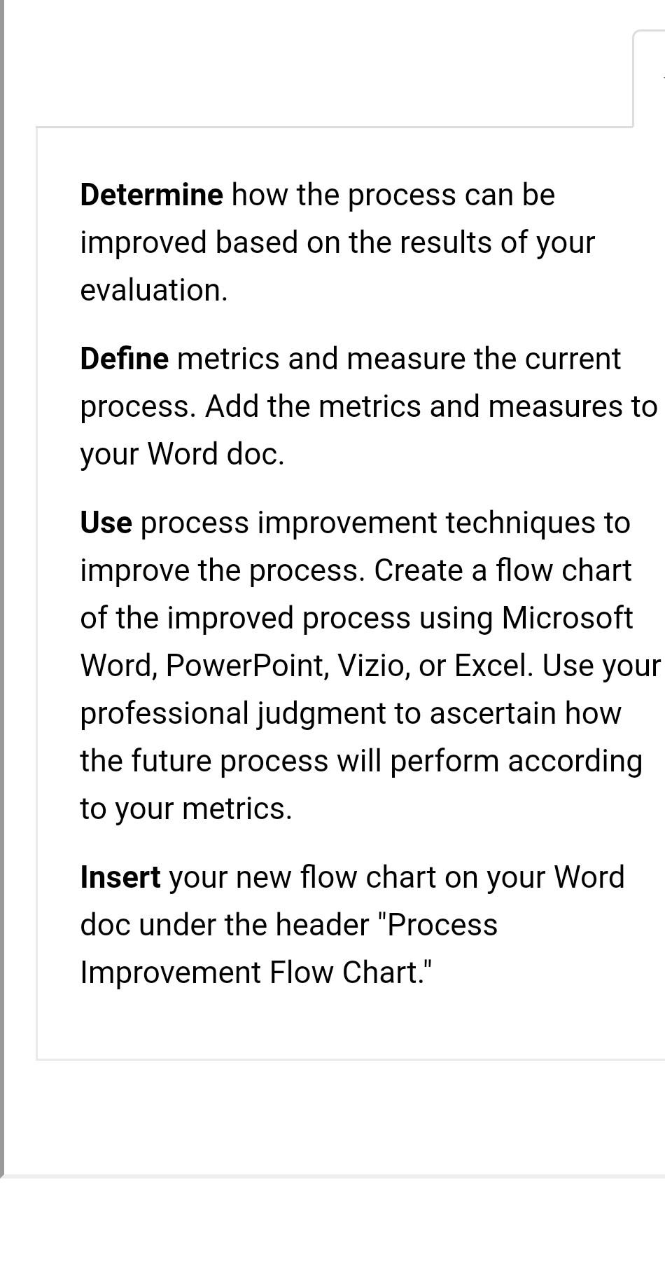 Complete The Following In Excel: Calculate The | Chegg.com