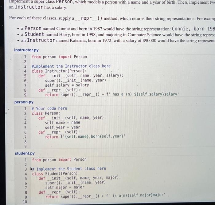 Solved PLEASE SOLVE THIS IN PYTHON 3!!!!Including python | Chegg.com