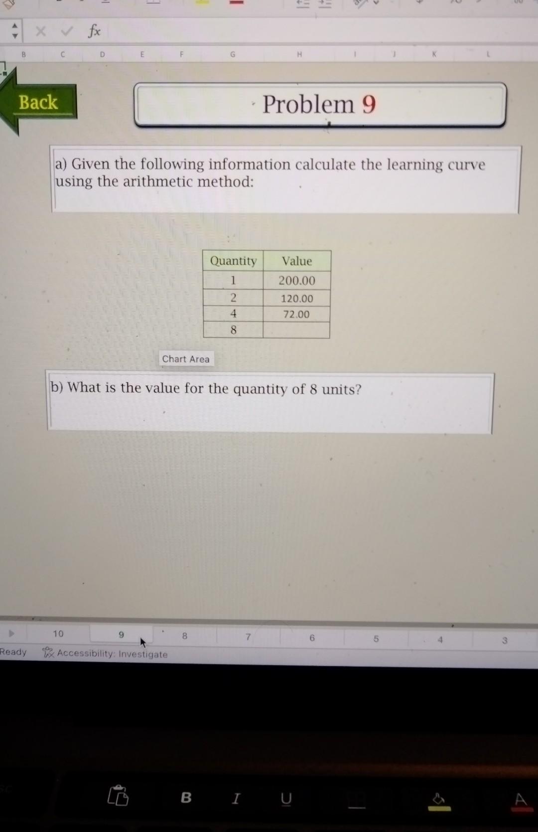 Solved a) Given the following information calculate the | Chegg.com