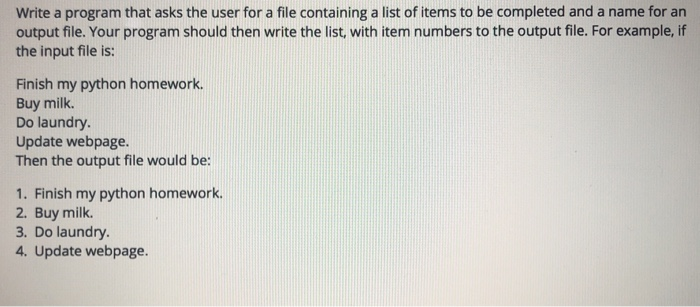 Solved Write a program that asks the user for a file | Chegg.com