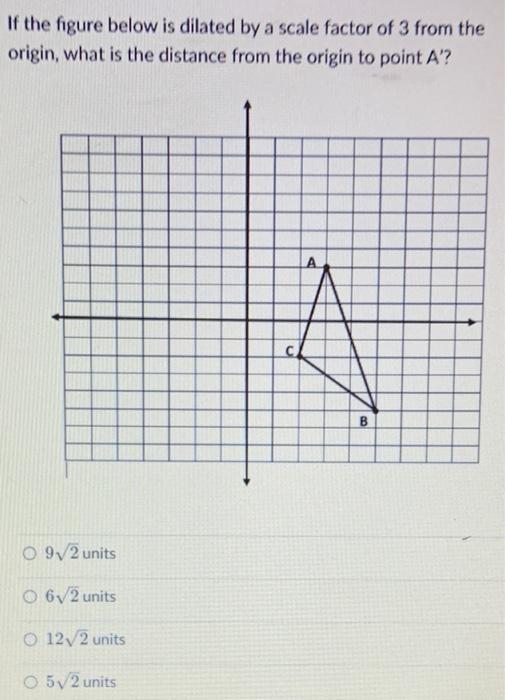 tyrell dilated a figure by a scale factor of 3 2