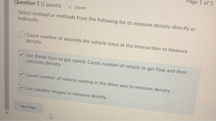 Solved Question 5 (2 points) Saved i When the light turns | Chegg.com