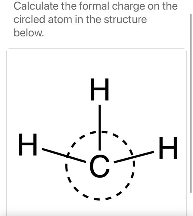 how to calculate formal charge of an atom