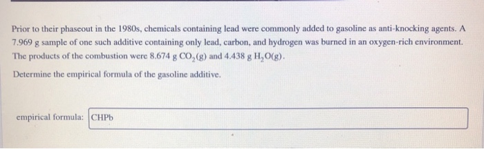 Solved An Unknown Compound Contains Only C H And O 6759