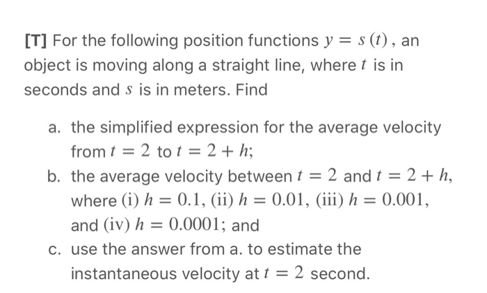 freefall position function in meters