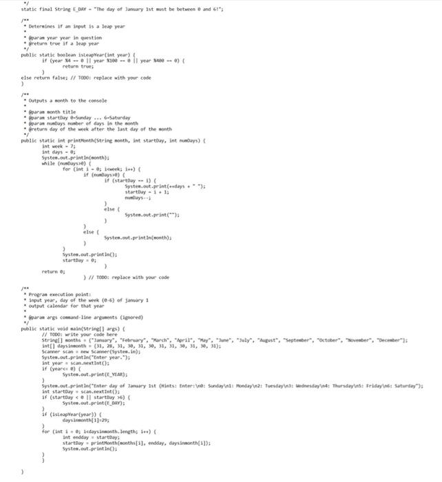 Solved Why is my code printing the name of the month after | Chegg.com