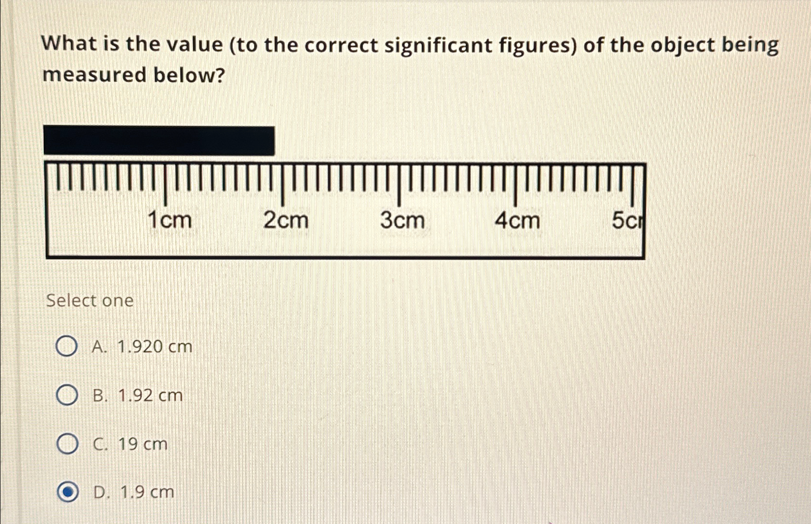 Solved What is the value (to the correct significant | Chegg.com