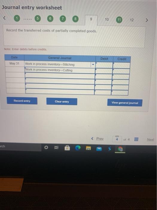 Solved Journal entry worksheet Record | Chegg.com