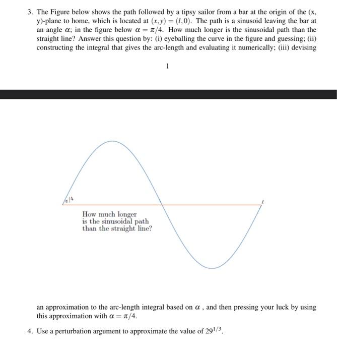 Solved 3. The Figure below shows the path followed by a | Chegg.com