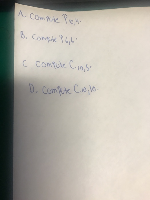 compute p 10 6