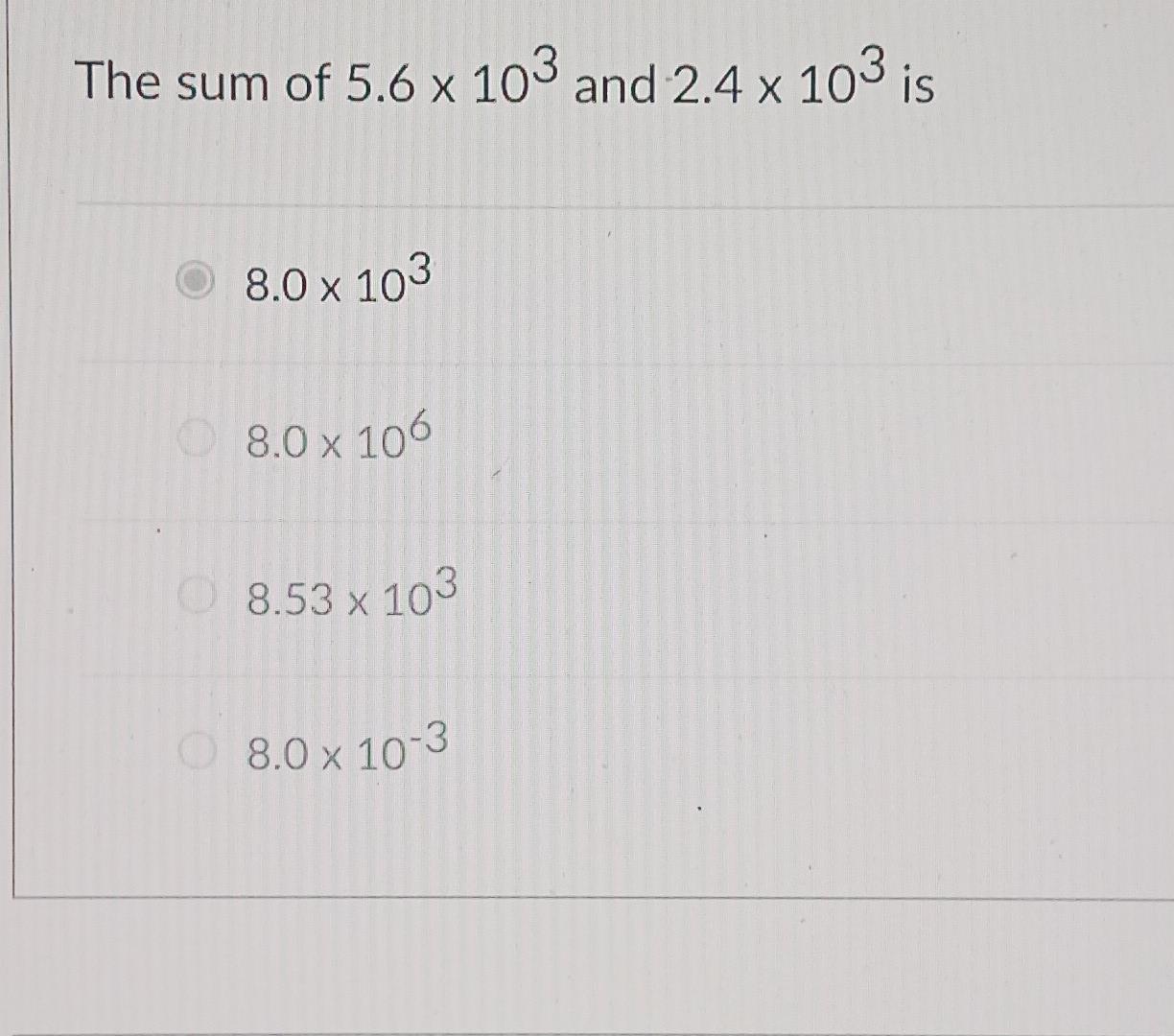 5 point 5 times 10 cubed 5.5×10 3 in standard form