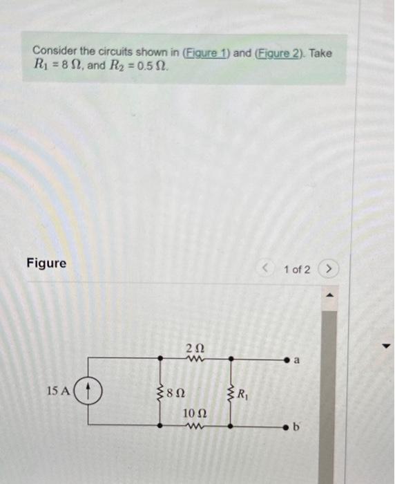 Solved Consider the circuit given in the figure. Take Vs =