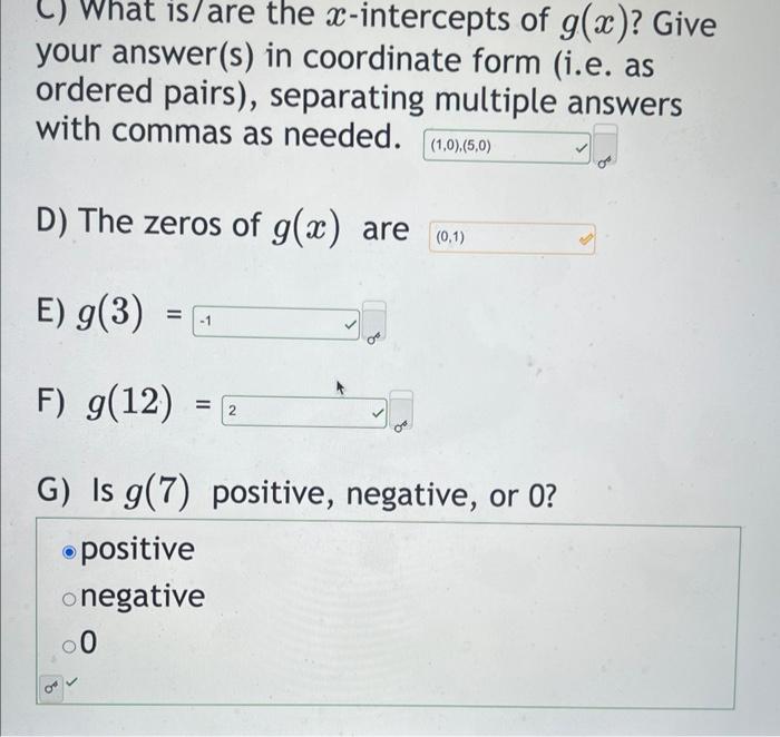 Solved I have some answers correct but I cannot figure out | Chegg.com