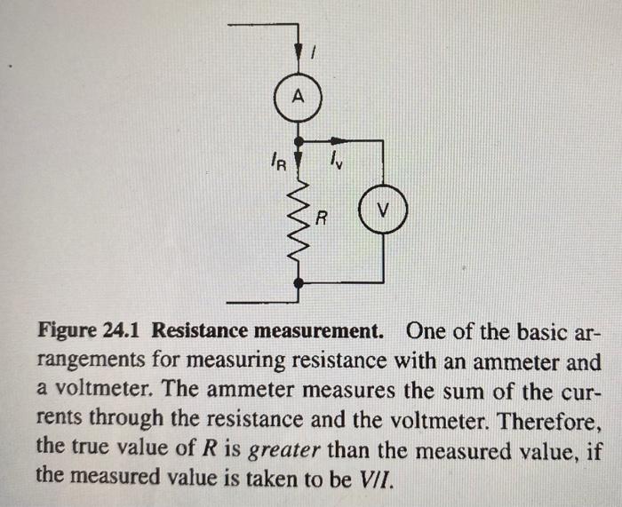 Solved (b) Prove that the true resistance R is given | Chegg.com