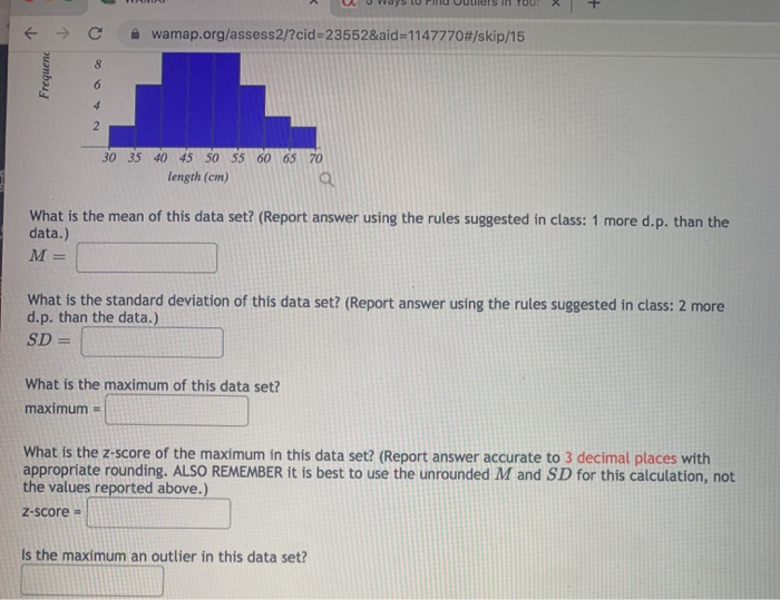 Solved Question 15 w Here is a sample data set that | Chegg.com