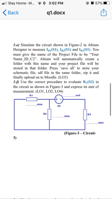Solved Task-1 Follow the instructions given below and use | Chegg.com