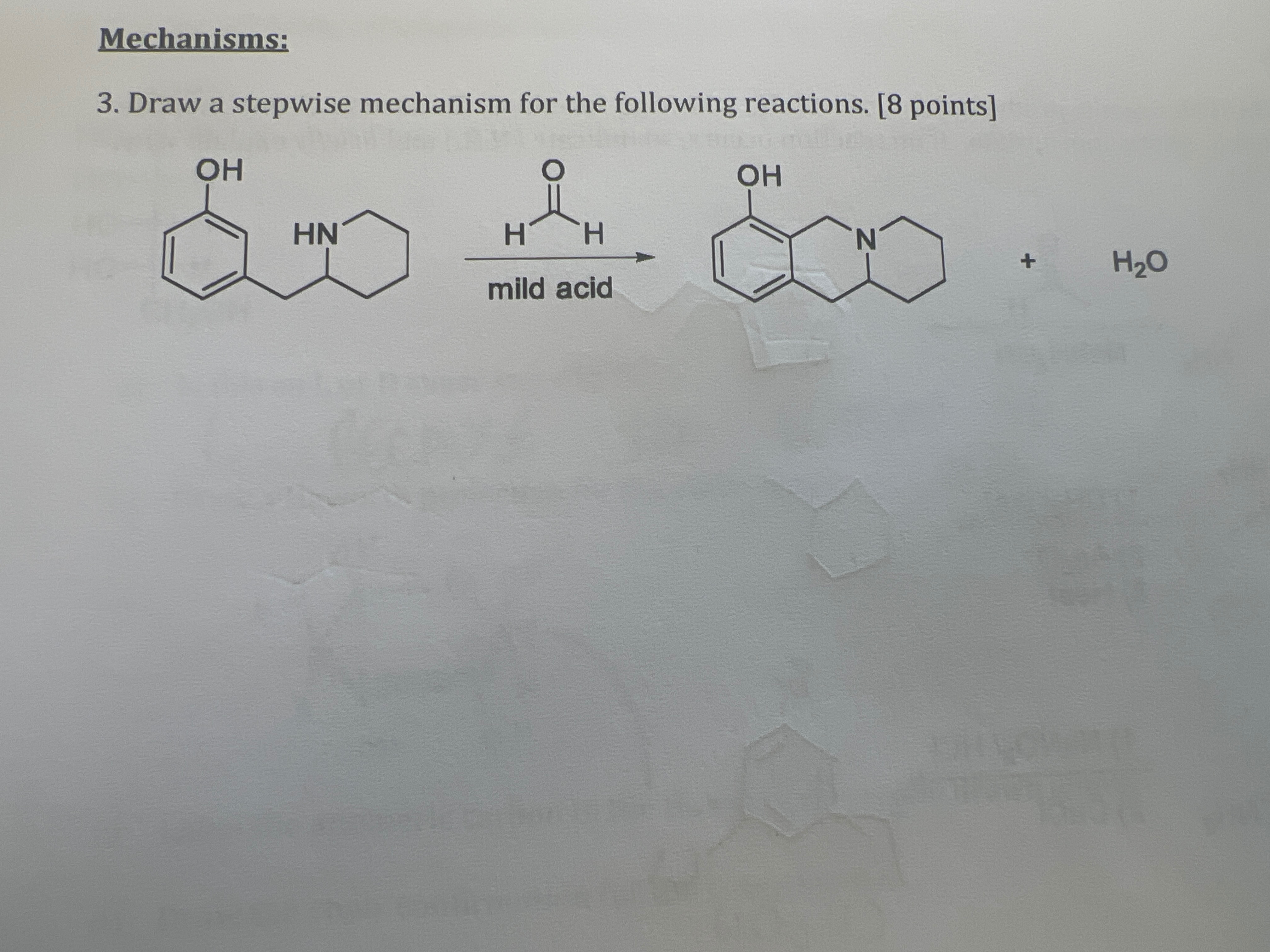 Solved Mechanisms: 3. ﻿Draw a stepwise mechanism for the | Chegg.com