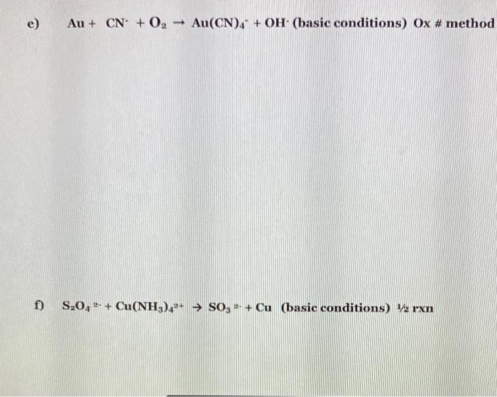 balance the chemical equation by oxidation number method fe2