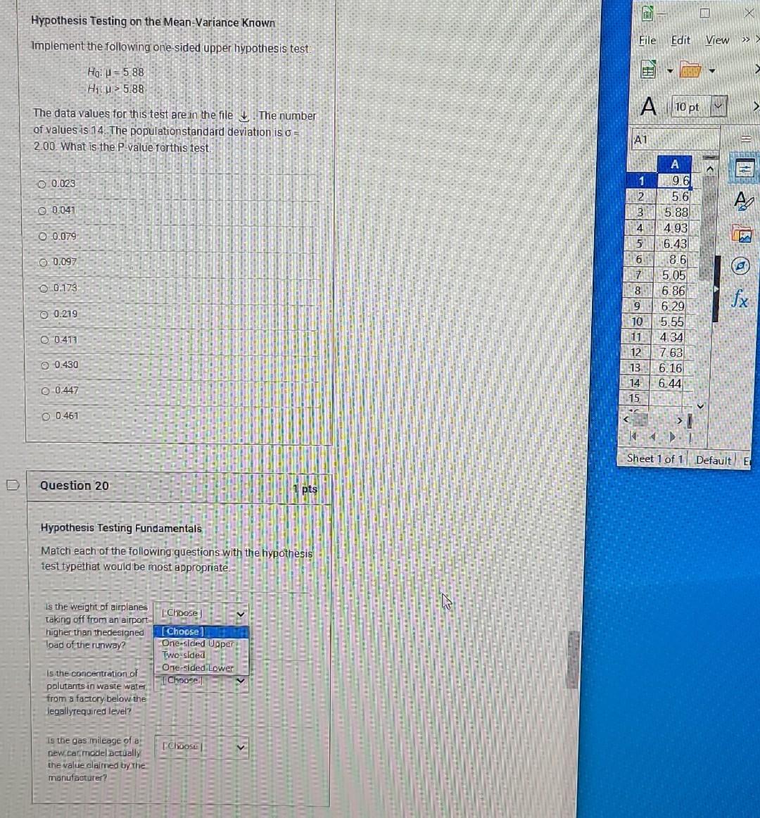 hypothesis test for two variance calculator