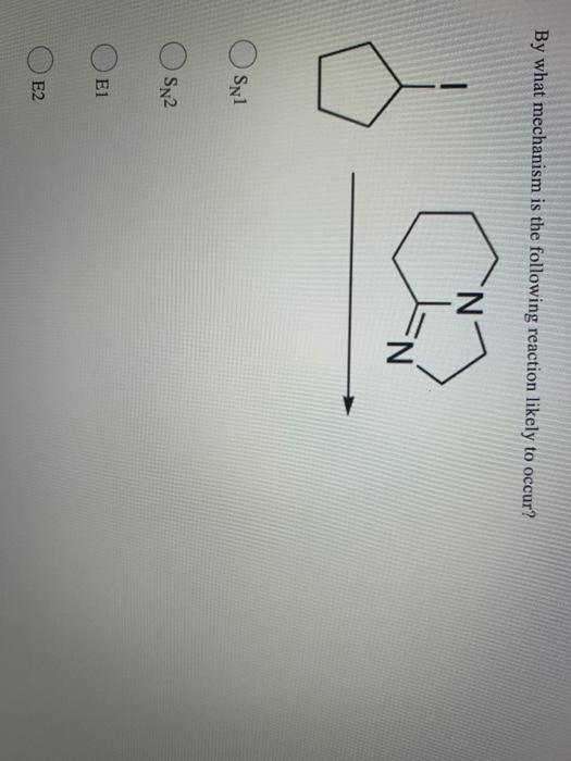 Solved By What Mechanism Is The Following Reaction Likely To | Chegg.com