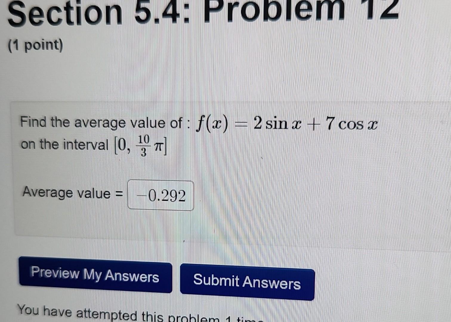 solved-find-the-average-value-of-f-x-2sinx-7cosx-on-the-chegg