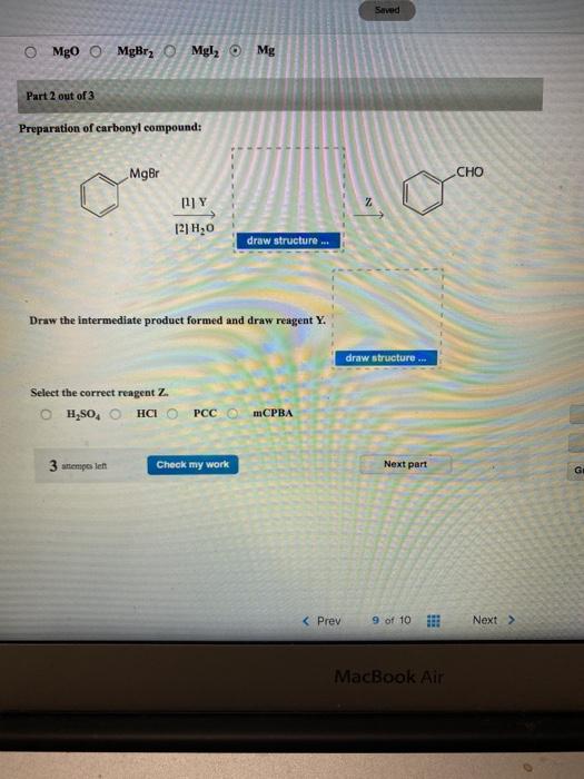 Solved Be sure to answer all parts. Convert benzene into the | Chegg.com