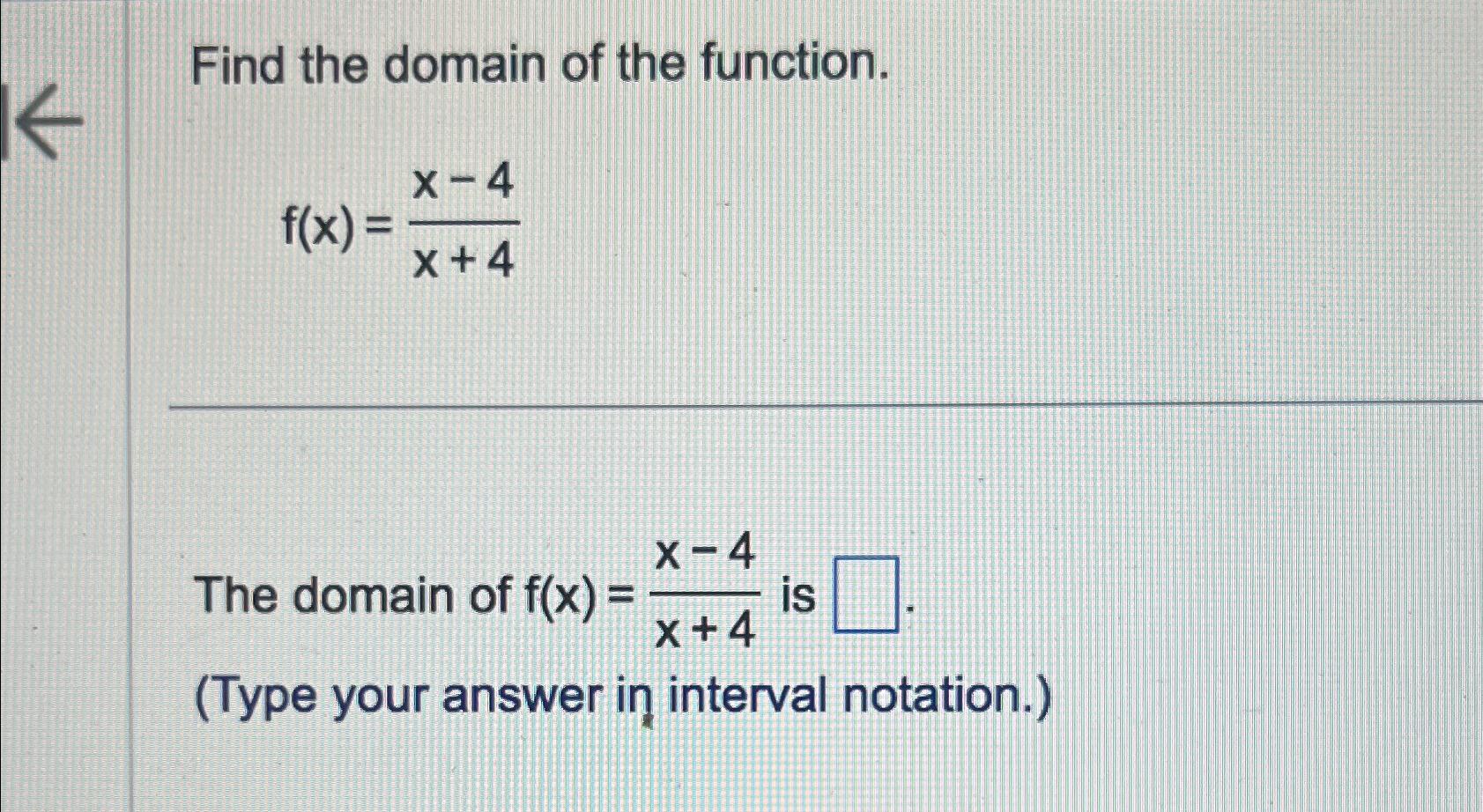 find the domain of the function f(x) = sin-1 (x2 - 4)