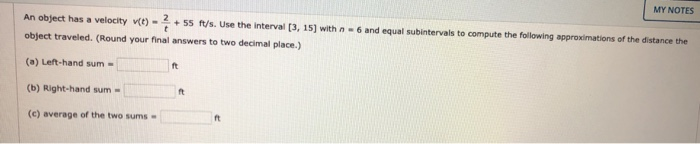 Solved 6 And Equal Subintervals To Compute The Following 