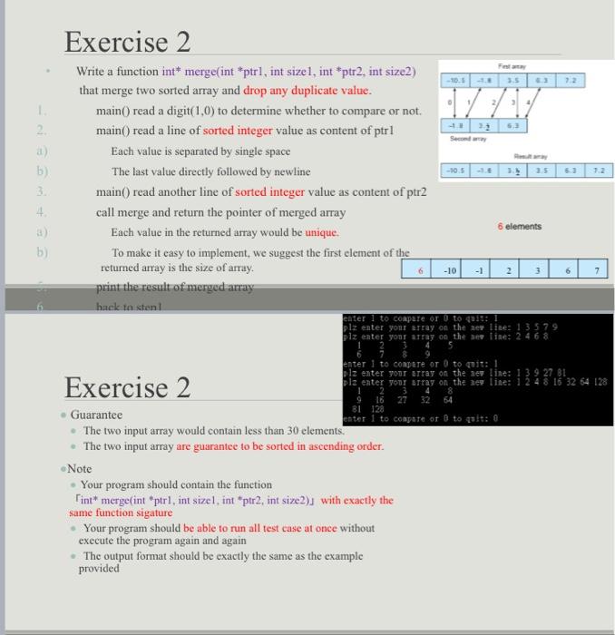 Solved F -10.5-1 1 2 a) b) 3. 4 b) -10 -1 2 3 6 Exercise 2 | Chegg.com