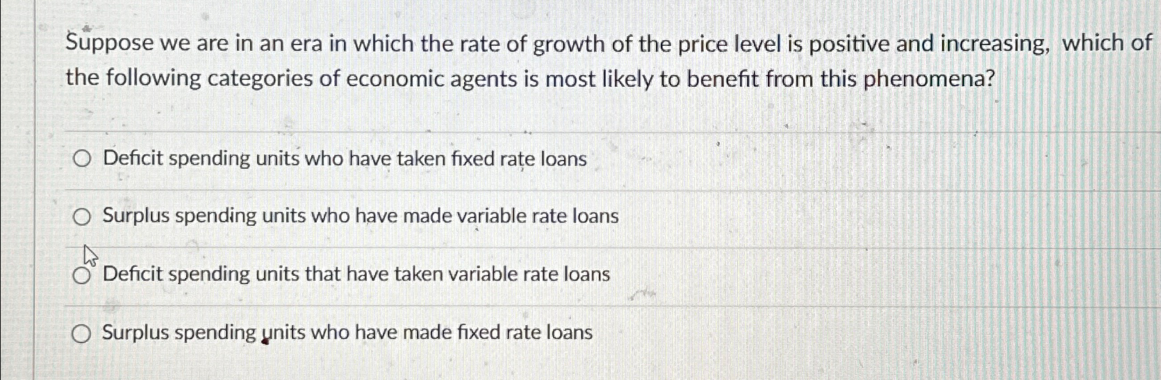Solved Suppose we are in an era in which the rate of growth | Chegg.com