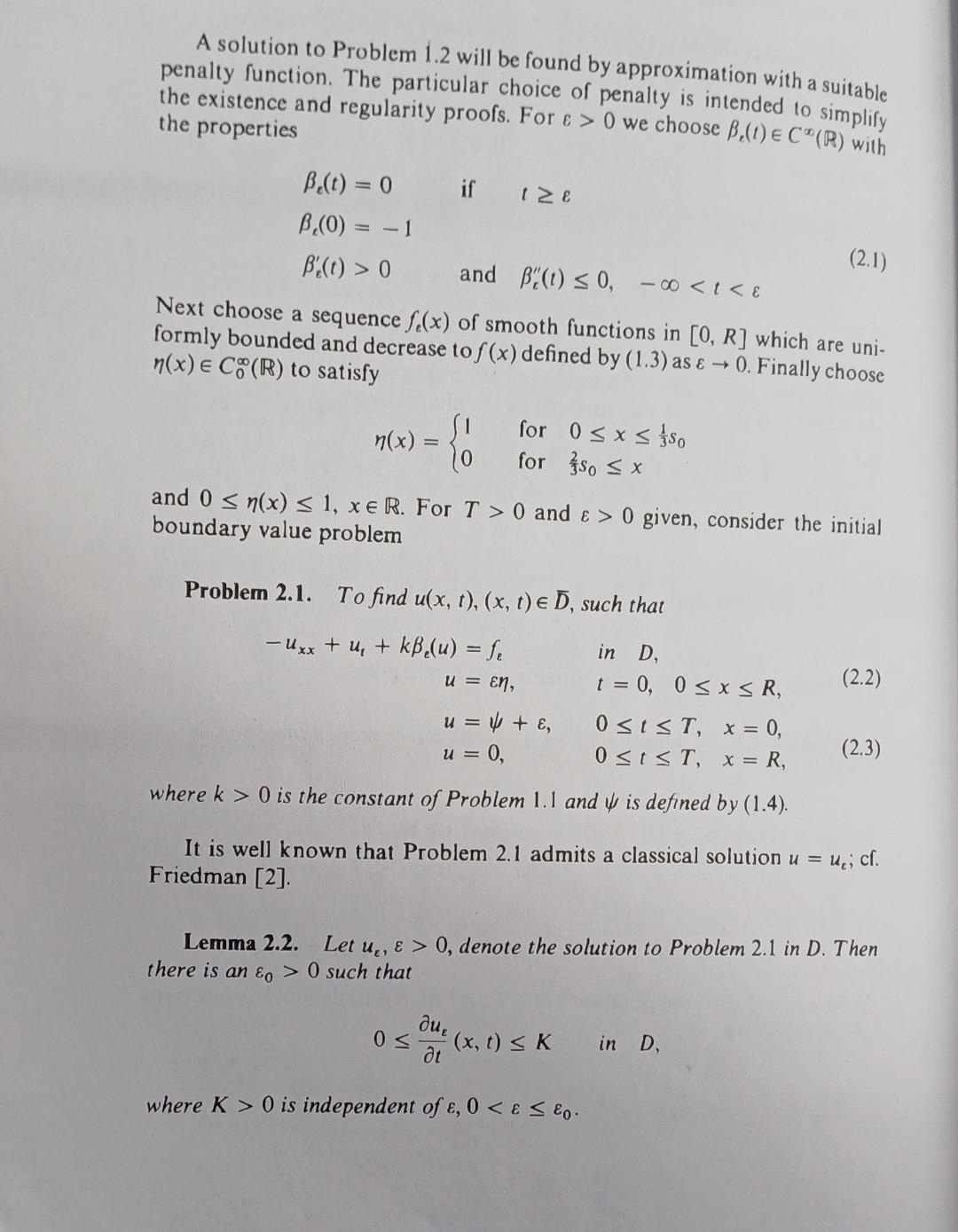 Solved A solution to Problem 1.2 will be found by | Chegg.com